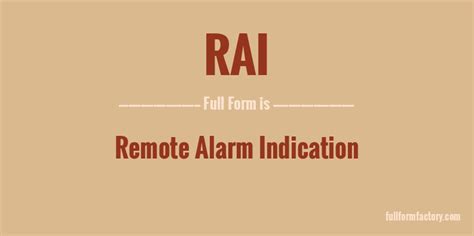 cosa vuol dire rai|rai abbreviation.